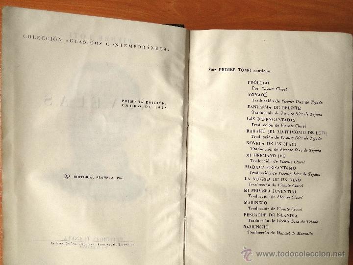Libros de segunda mano: PIERRE LOTI. NOVELAS. 1957 - Foto 3