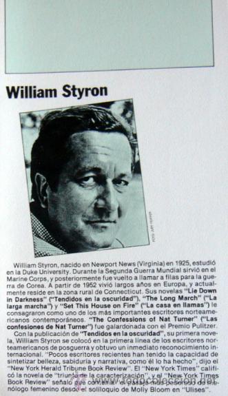 Libros de segunda mano: TENDIDOS EN LA OSCURIDAD - WILLIAM STYRON - Foto 3