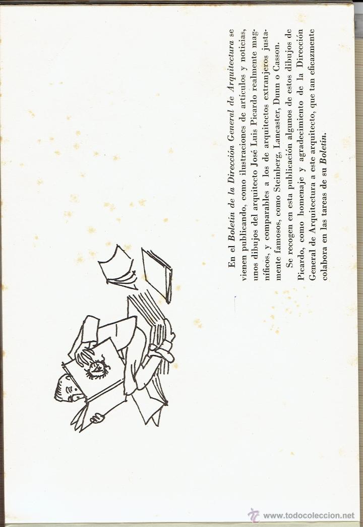 Libros de segunda mano: DIBUJOS DE JOSE LUIS PICARDO. - Foto 2