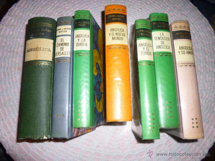 Second hand books: 7 TOMOS DE ANGELICA, ANGELICA, VERSALLES,  Y EL NUEVO MUNDO, LA TENTACION, EL TERROR , LA DIABLA Y S