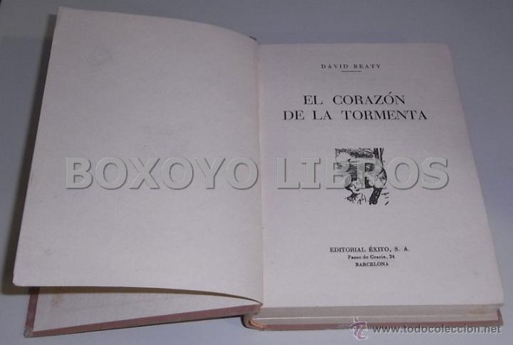 Libros de segunda mano: BEATY, David. El coraz&oacute;n de la tormenta - Foto 2