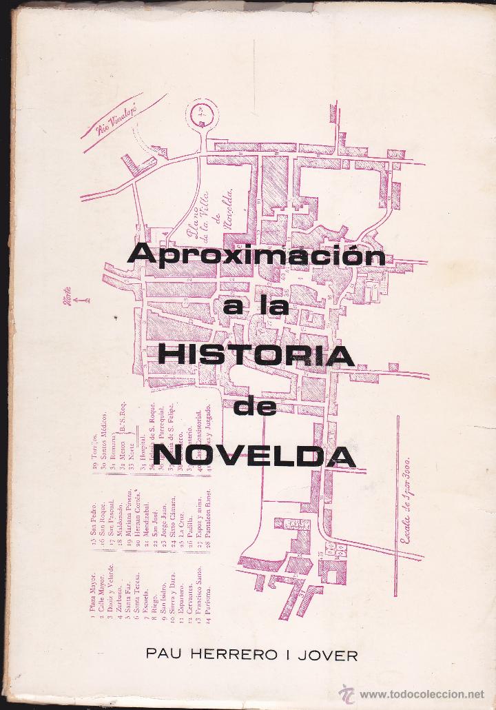 Gebrauchte B&uuml;cher: APROXIMACI&Oacute;N A LA HISTORIA DE NOVELDA &middot;&middot; PAU HERRERO I JOVER &middot;&middot; 1978 &middot;&middot; CENTRE D&acute;AMICS DE LA CULTUR