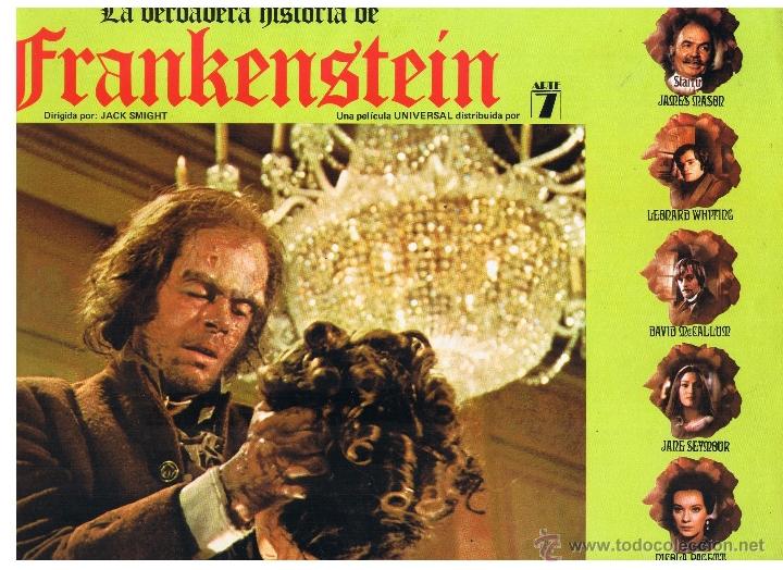 Libros de segunda mano: 12 FOTOCROMOS DE LA PELICULA: LA VERDADERA HISTORIA DE FRANKENSTEIN. DCT. JACK SMIGHT(Z/26)