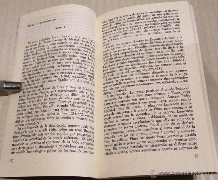 Libros de segunda mano: LOPE DE VEGA: LA DAMA BOBA. - Foto 2