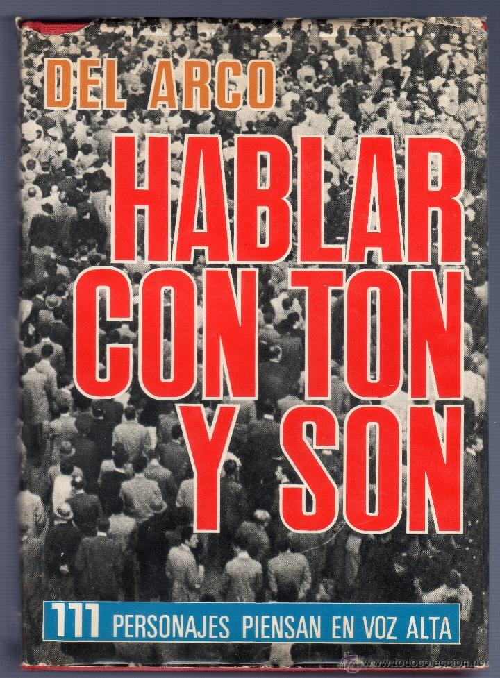 Libri di seconda mano: HABLA CON TON Y SON. 111 PERSONAJES PIENSAN EN VOZ ALTA. DEL ARCO.