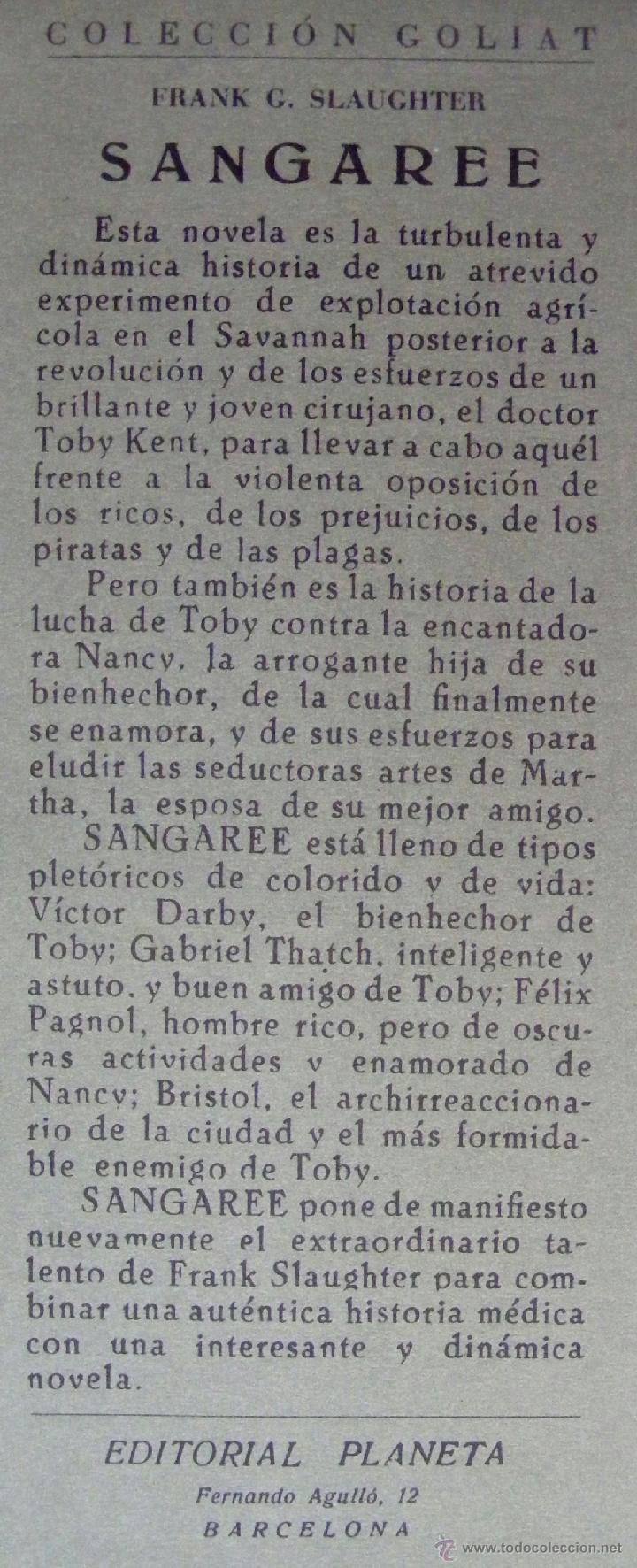 Libros de segunda mano: CIRUJANO DEL AIRE - FRANK G. SLAUGHTER - Foto 2