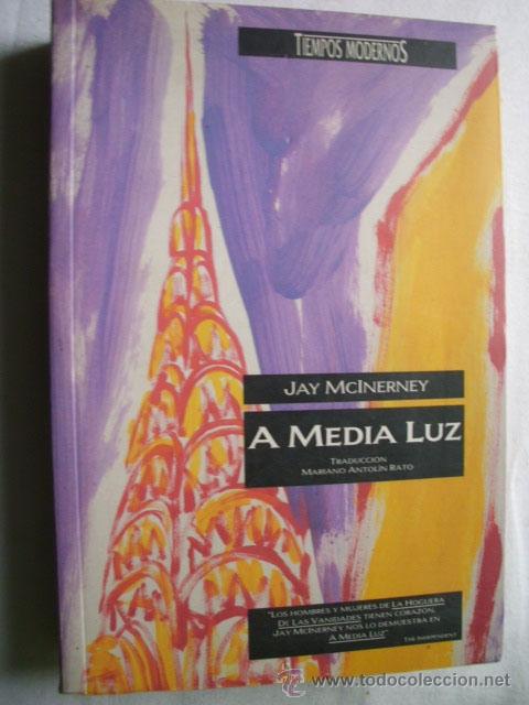 Libros de segunda mano: A MEDIA LUZ. McINERNEY, Jay. 1992 - Foto 1