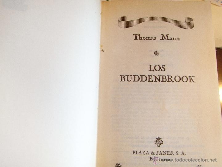 Libros de segunda mano: Los Buddenbrook. Thomas Mann. - Foto 1