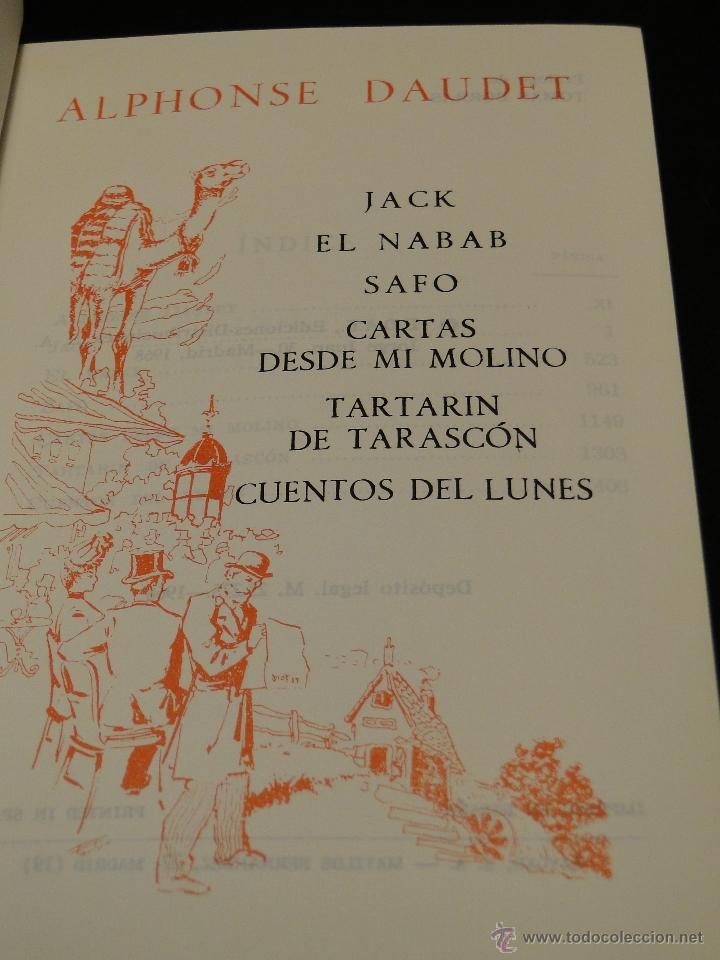 Libros de segunda mano: OBRAS INMORTALES - ALPHONSE DAUDET - Foto 2