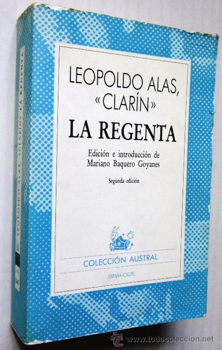 Libros de segunda mano: LEOPOLDO ALAS, CLAR&Iacute;N: LA REGENTA. - Foto 1