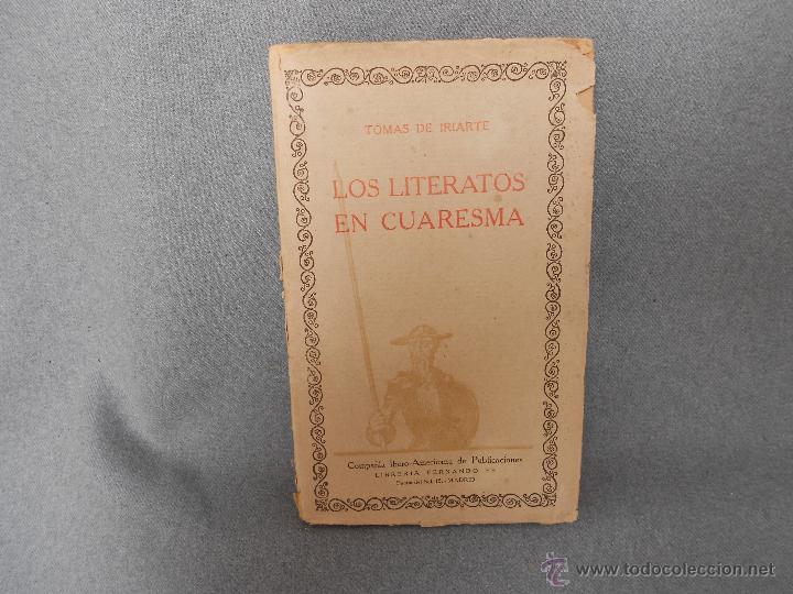 Libri di seconda mano: LOS LITERATOS EN CUARESMA