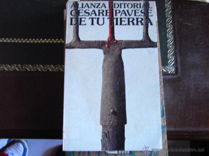 Libros de segunda mano: De tu tierra. C&eacute;sare Pavese. - Foto 1
