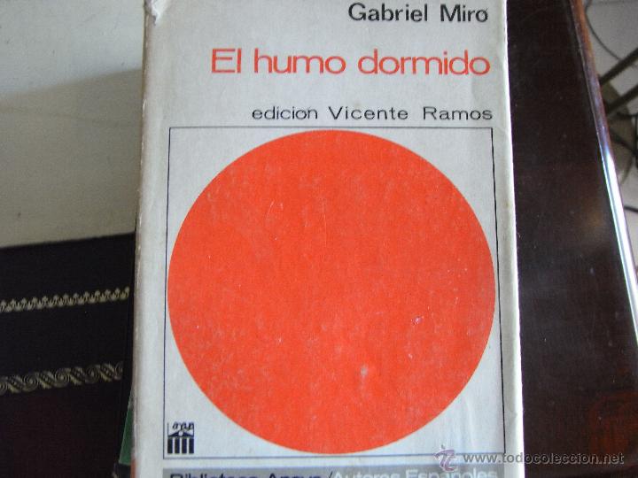 Libros de segunda mano: El humo dormido. Gabriel MIr&oacute;. - Foto 1