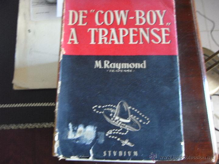 Libros de segunda mano: De cow-boy a trapense. M. Raymond. - Foto 1