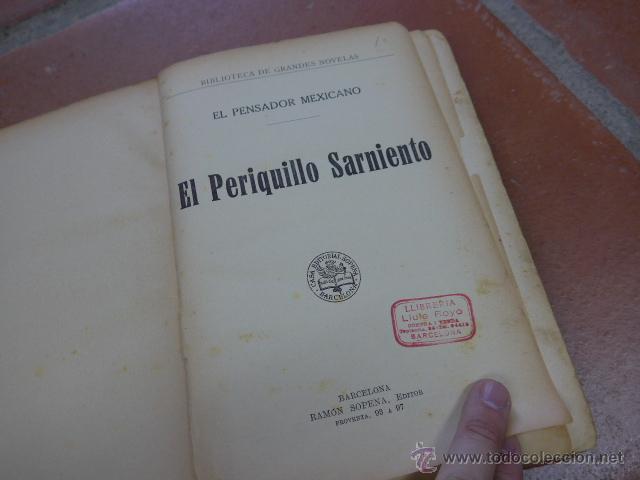 Libros de segunda mano: Antiguo libro El periquillo sarniento - Foto 3