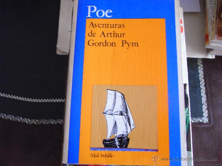 Libros de segunda mano: Aventuras de Arthur Gordon Pym. E.A.Poe. - Foto 1