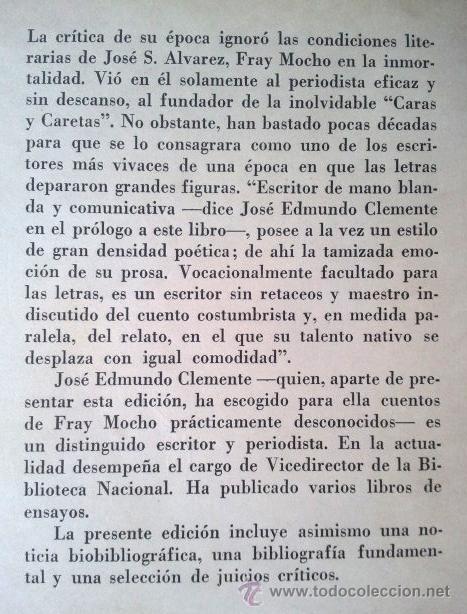 Libros de segunda mano: Fray Mocho . Cuentos con polic&iacute;as - Foto 4
