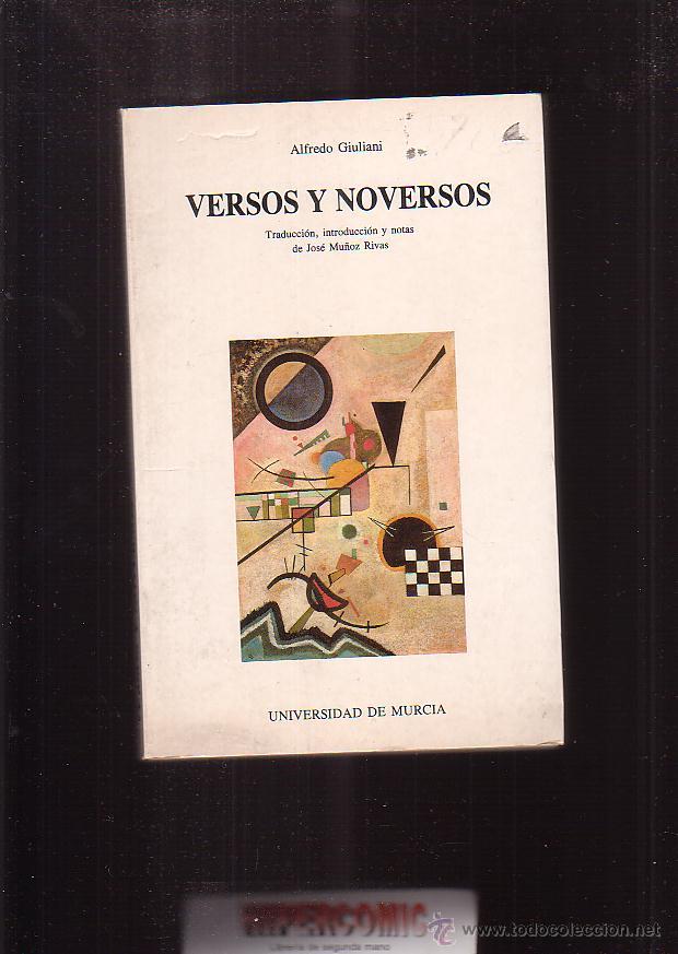 Libros de segunda mano: VERSOS Y NOVERSOS / ALFREDO GIULIANI, - Foto 1