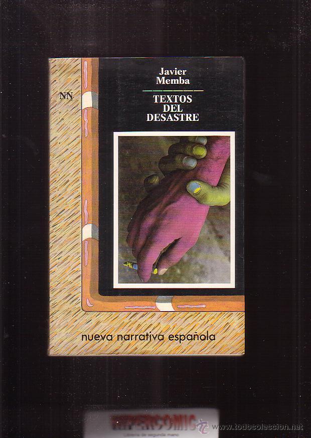 Libros de segunda mano: TEXTOS DEL DESASTRE / JAVIER Memba - Foto 1