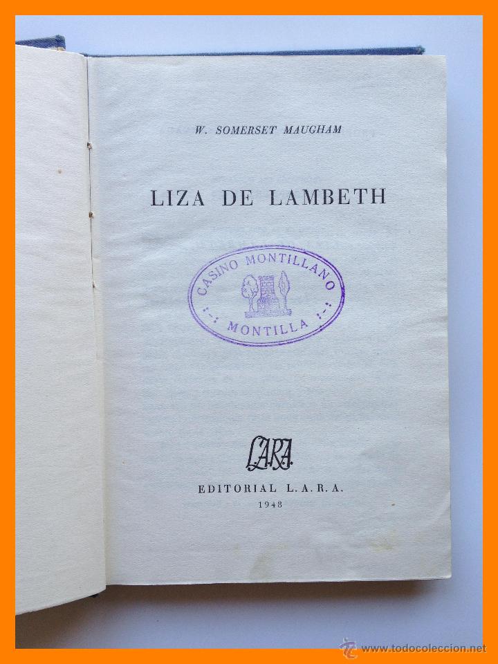 Libros de segunda mano: Liza de Lambeth - W. Somerset Maugham - Foto 1
