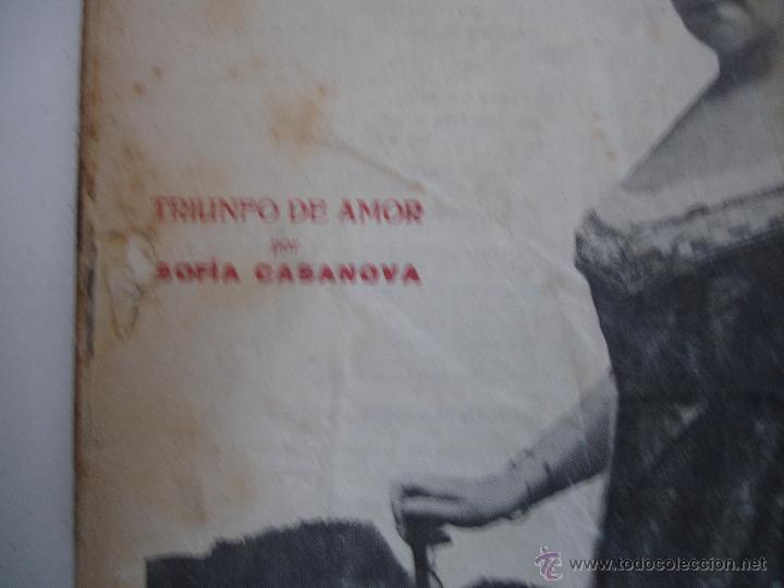 Libros de segunda mano: EL TRIUNFO DEL AMOR. CASANOVA, Sof&iacute;a - Foto 2
