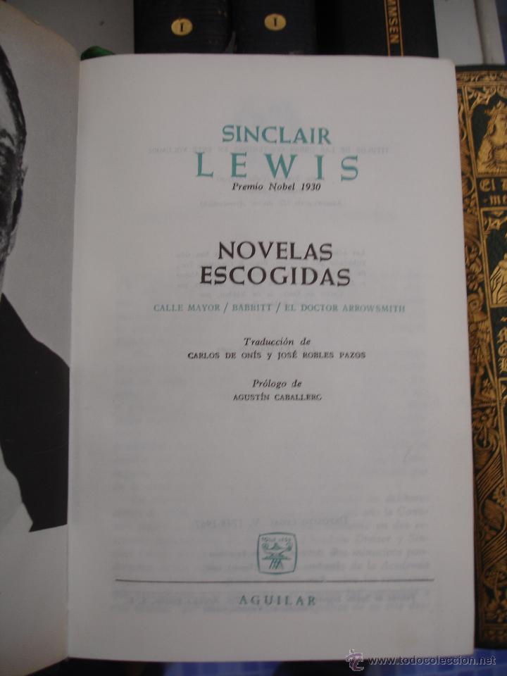 Libros de segunda mano: OBRAS DE SINCLAIR LEWIS - Foto 4