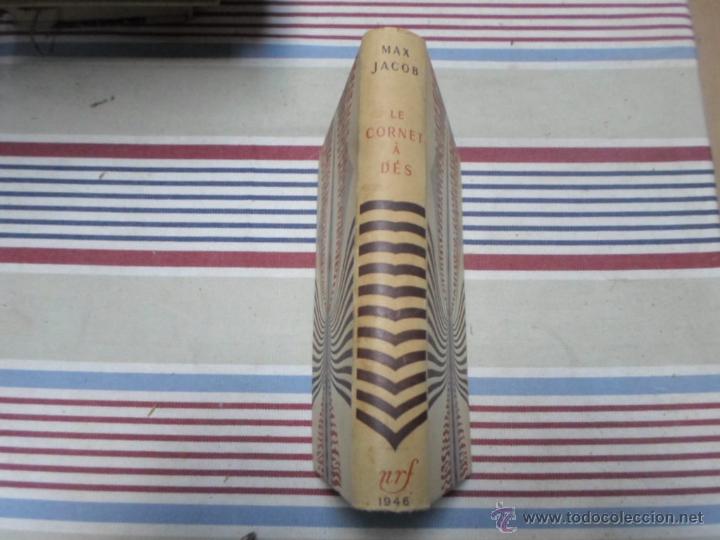Libros de segunda mano: Max Jacob, Le cornet a des, Gallimard, 1945 - Foto 1