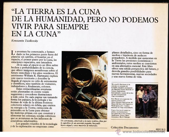 Libros de segunda mano: DE LA CUNA AL ESPACIO - PLANETA - Foto 2
