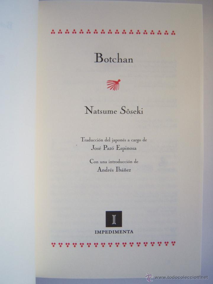 Libros de segunda mano: Botchan, de Natsume Soseki. Para partirse de risa - Foto 3