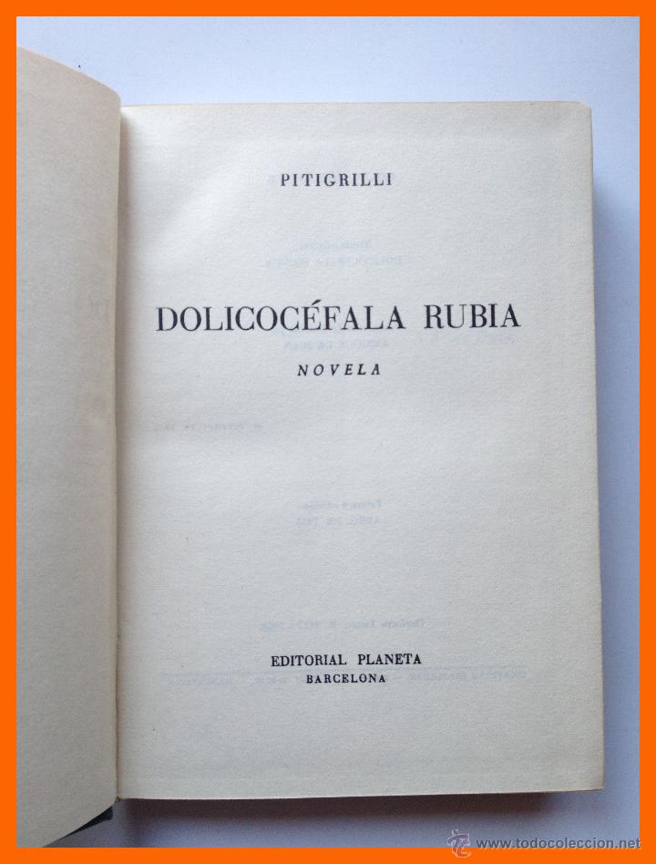 Libros de segunda mano: Dolicoc&eacute;fala rubia - Pitigrilli - Foto 1