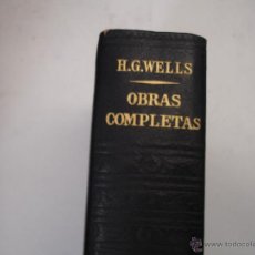 Libros de segunda mano: OBRAS COMPLETAS. - WELLS, H. G.