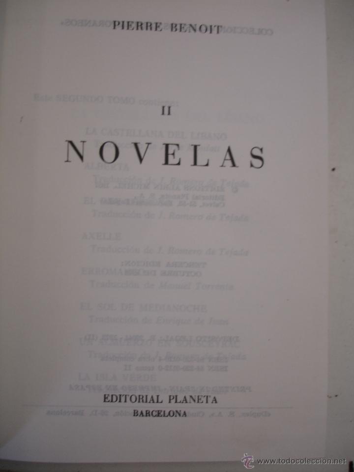 Libros de segunda mano: PIERRE BENOIT NOVELAS - editorial planeta - Foto 2