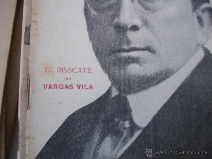 Libros de segunda mano: VARGAS VILA. El Rescate. 1.920 - Foto 2