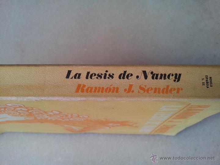 Libros de segunda mano: La tesis de Nancy - Ramon J. Sender - 1969 - Foto 2