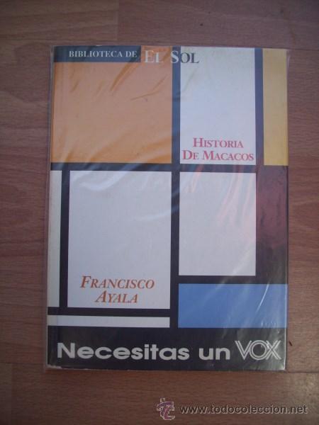 Libros de segunda mano: AYALA, Francisco. Historia de macacos - Foto 1