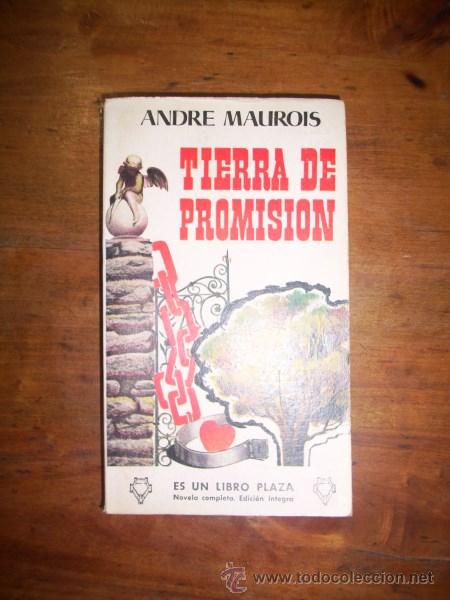 Libros de segunda mano: MAUROIS, Andre. Tierra de promisi&oacute;n - Foto 1