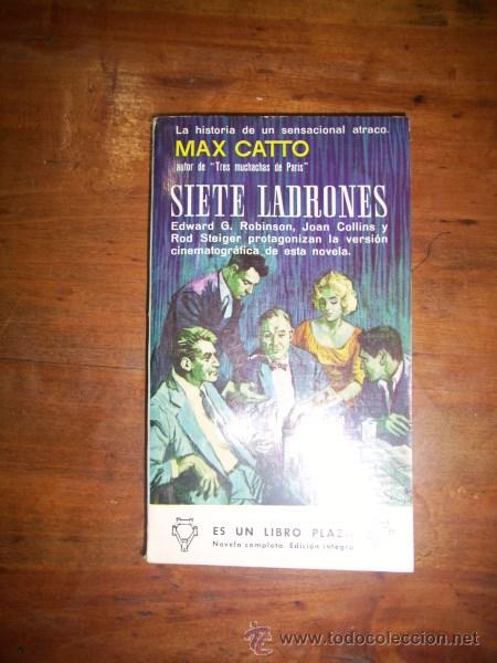Libros de segunda mano: CATTO, Max. Siete ladrones - Foto 1