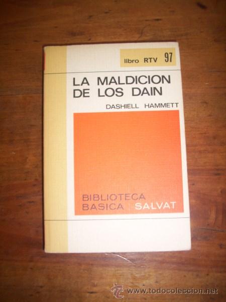 Libros de segunda mano: HAMMETT, Dashiell. La maldici&oacute;n de los Dain - Foto 1