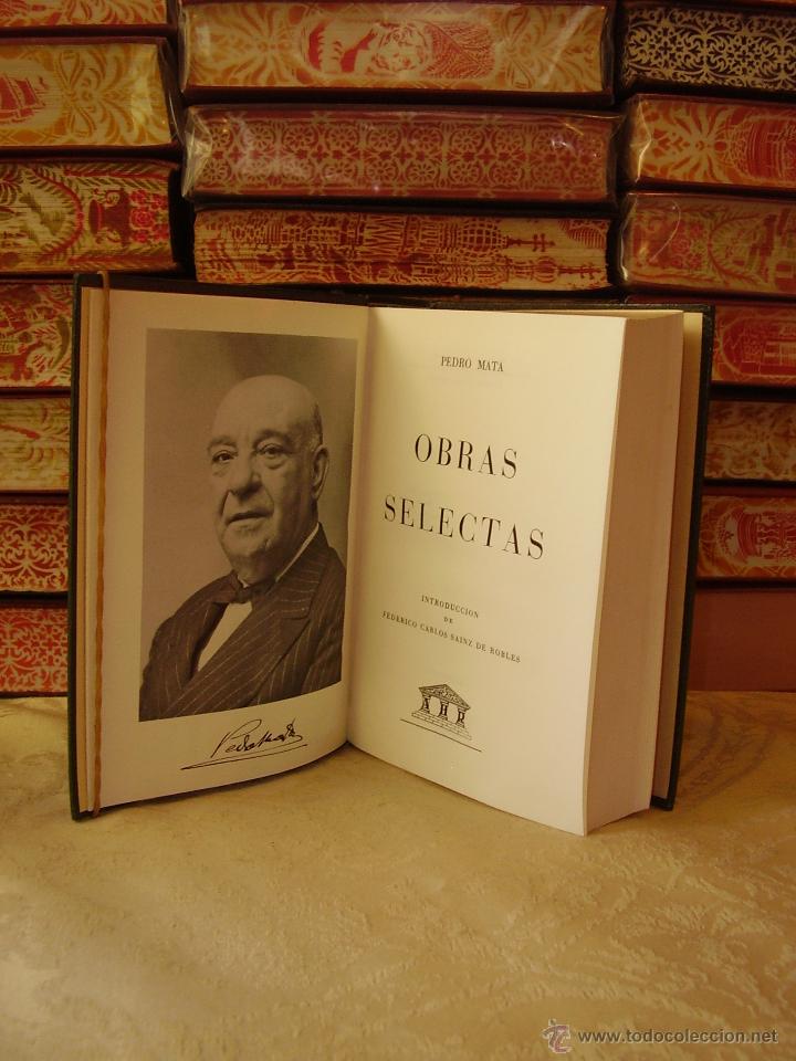 Libros de segunda mano: OBRAS SELECTAS .    Mata, Pedro . - Foto 2