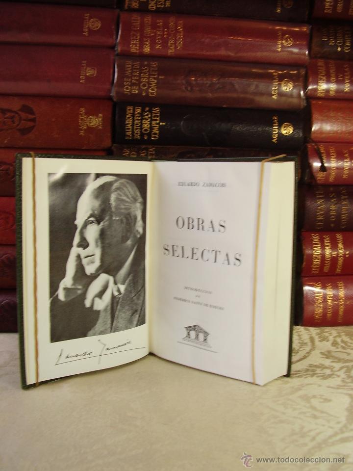 Libros de segunda mano: OBRAS SELECTAS . Autor : Zamacois, Eduardo - Foto 2