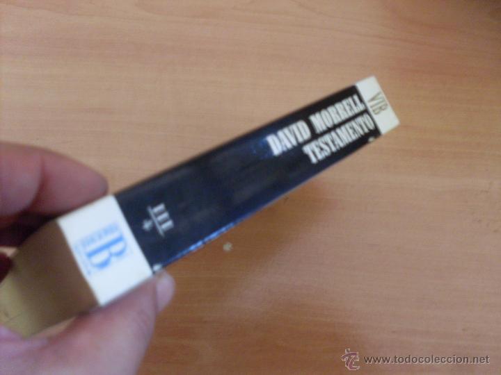 Libros de segunda mano: TESTAMENTO (DAVID MORRELL) PRIMERA EDICION (LB16) - Foto 2