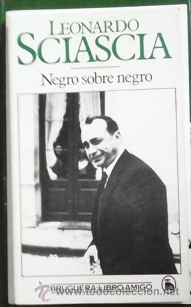 Gebrauchte Bücher: Negro sobre nebro, Leonardo Sciascia