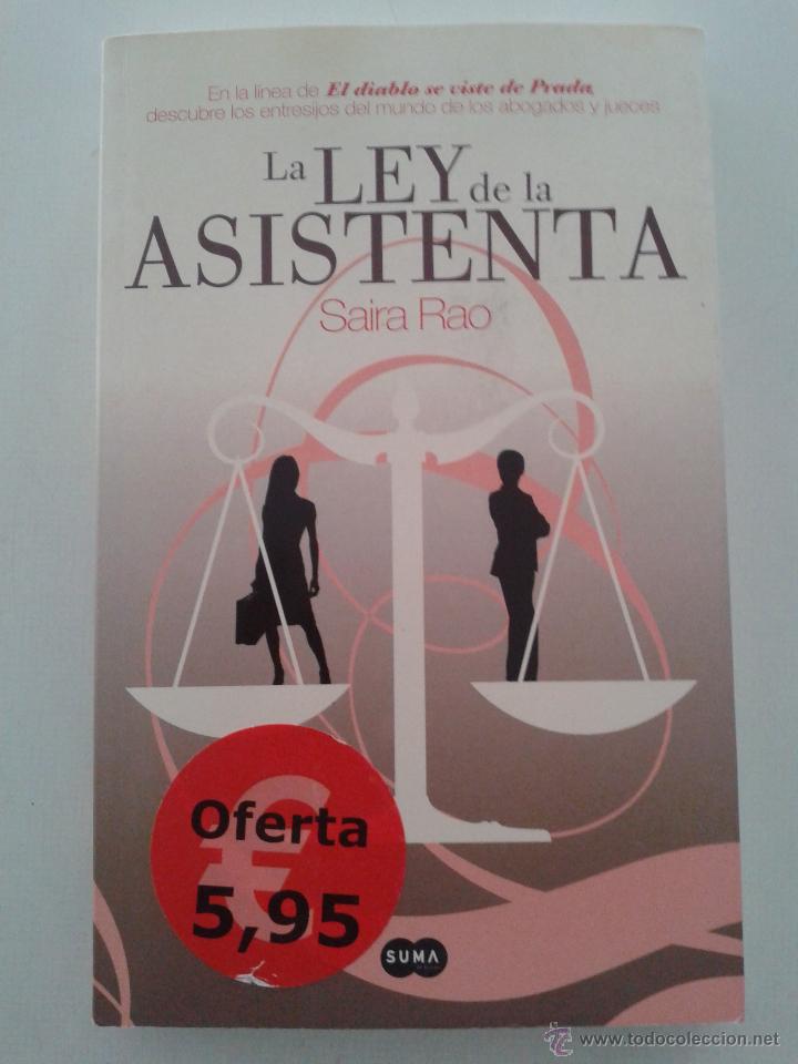 Libros de segunda mano: LA LEY DE LA ASISTENTA -- SAIRA RAO -- SUMA -- - Foto 1