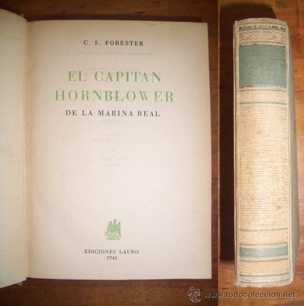Libros de segunda mano: FORESTER, C.S. El capit&aacute;n Hornblower - Foto 1