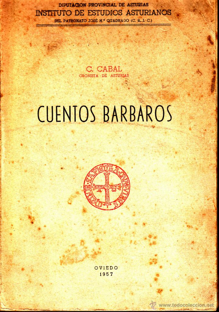 Libros de segunda mano: CUENTOS B&Aacute;RBAROS - Foto 1