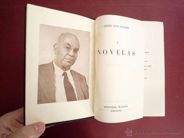 Libros de segunda mano: JOHN DOS PASSOS. NOVELAS. EDITORIAL PLANETA - Foto 4