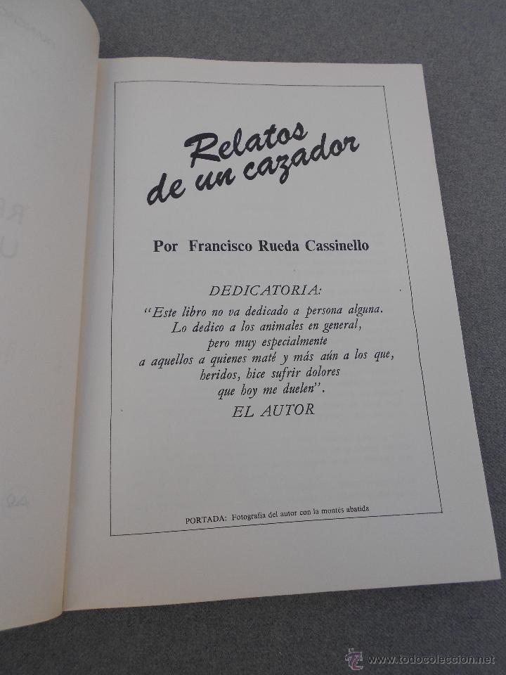 Libros de segunda mano: RELATOS DE UN CAZADOR - Foto 2