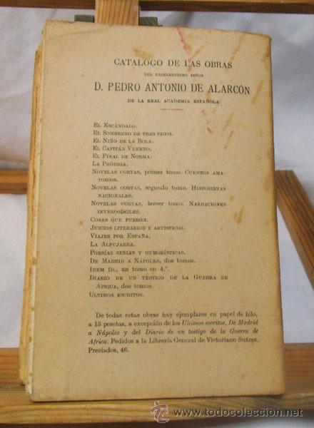Libros de segunda mano: LA PR&Oacute;DIGA ,  DE D.  PEDRO A. DE ALARC&Oacute;N , 1942 - Foto 3