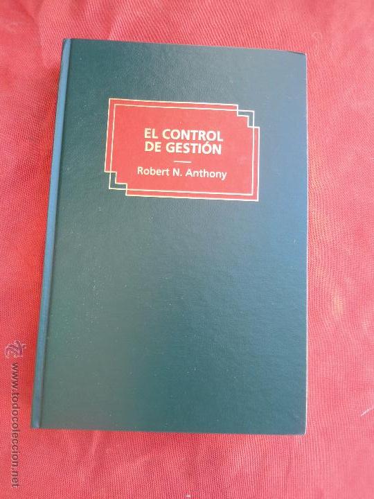 Libros de segunda mano: Libro el control de gesti&oacute;n Robert N. Anthology L-8114 - Foto 1