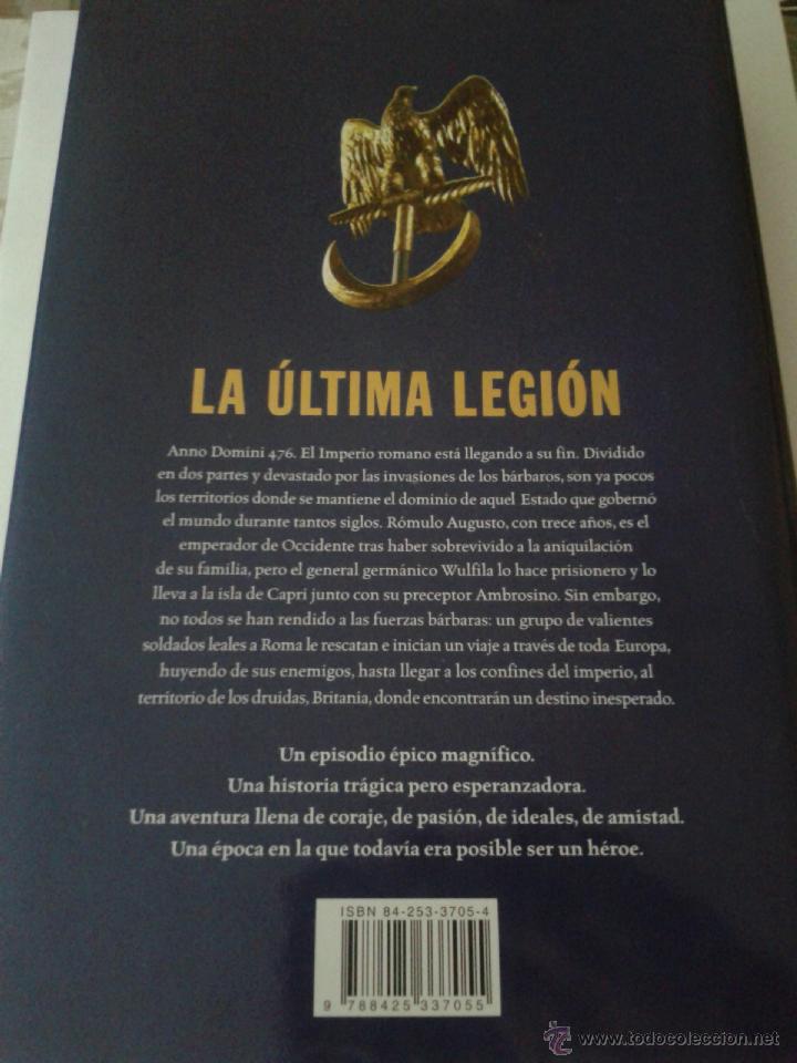 Libros de segunda mano: Libro La Ultima Legi&oacute;n De Valerio Massimo Manfredi. - Foto 3